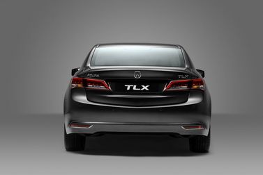 Acura TLX I, Седан — вид сзади