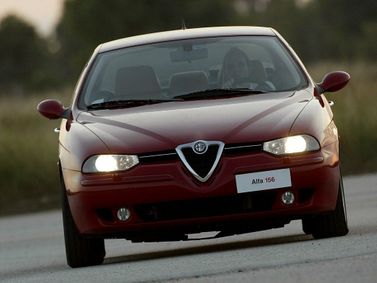 Alfa Romeo 156 أنا فيس ليفت 1، سيدان — منظر أمامي