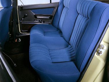 Alfa Romeo Alfasud I عملية شد الوجه 1، فاستباك Berlina — المقاعد الخلفية