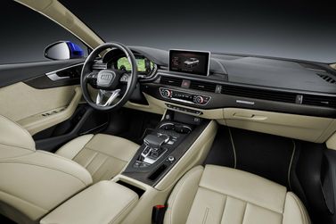 Audi A4 V (B9)، سيدان — لوحة القيادة