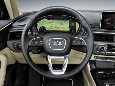 Audi A4 V (B9)، سيدان — عجلة القيادة