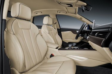 Audi A4 V (B9)، سيدان — المقاعد الأمامية