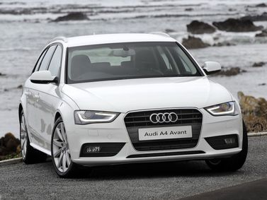 Audi A4 عملية فيس ليفت IV (B8)، واجون 5 أبواب — منظر أمامي أيسر