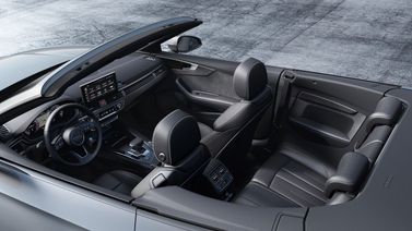 Audi A5 II (F5) Рестайлинг, Кабриолет — общий вид салона