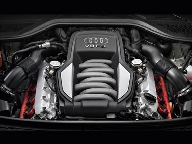 Audi A8 III (D4)، سيدان — حجرة المحرك