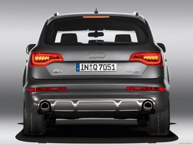 Audi Q7 I (4L) Рестайлинг, Внедорожник 5 дв. — вид сзади
