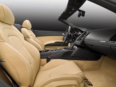 Audi R8 I (الطراز 42)، قابلة للتحويل — منظر عام للمقصورة