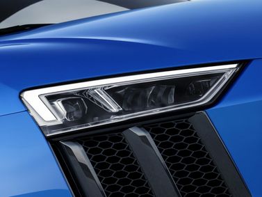 Audi R8 II (4S)، كوبيه — المصباح الأمامي