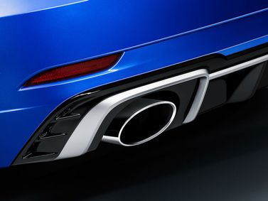 Audi RS 3 II (8V) Рестайлинг, Хэтчбек 5 дв. Sportback — задняя часть автомобиля крупным планом
