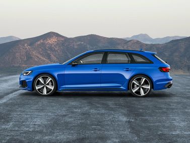 Audi RS 4 IV (B9), Wagon 5 doors — left side view