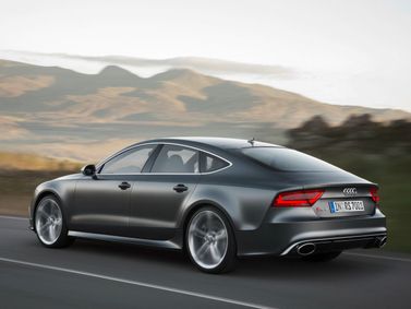 Audi RS 7 I (4G), Лифтбэк Sportback — вид сзади справа