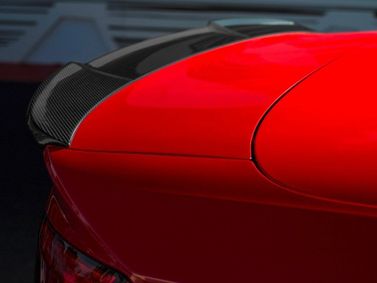 Audi S3 III (8 فولت)، قابلة للتحويل — الجزء الخلفي من السيارة عن قرب