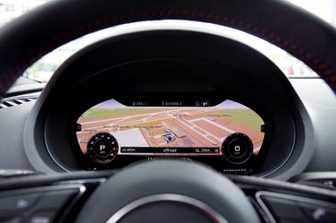 Audi S3 فيس ليفت III (8 فولت)، هاتشباك 3 أبواب — لوحة العدادات