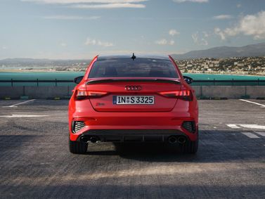 Audi S3 IV (8Y), Седан — вид сзади