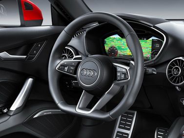 Audi TT عملية فيس ليفت III (8S)، كوبيه — منطقة السائق