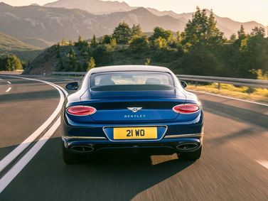 Bentley Continental GT ثالثاً، كوبيه — منظر خلفي