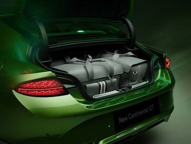 Bentley Continental GT رابعاً، كوبيه — حجرة الأمتعة