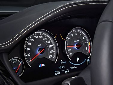 BMW M4 F82/F83، قابلة للتحويل — لوحة العدادات