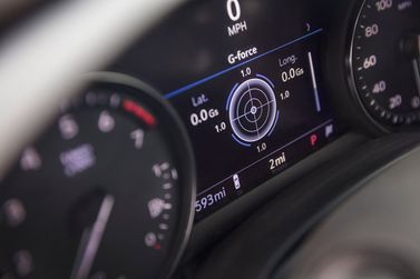 Cadillac CT4 I, Седан — панель приборов