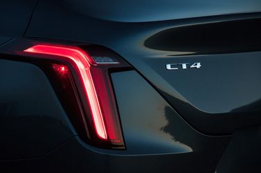 Cadillac CT4 I, Седан — задняя часть автомобиля крупным планом