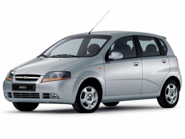 Chevrolet Aveo I، هاتشباك 5 أبواب — منظر أمامي أيمن