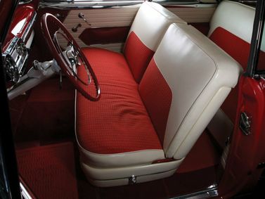 Chevrolet Bel Air I, Купе — передние сиденья
