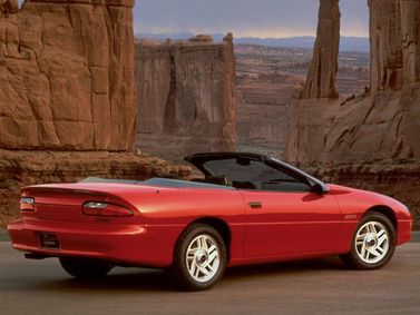 Chevrolet Camaro IV, Кабриолет — вид сзади слева