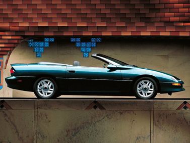 Chevrolet Camaro IV, Кабриолет — вид справа