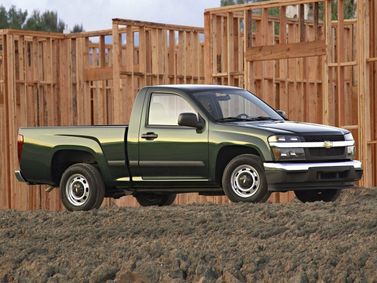 Chevrolet Colorado I, Пикап одинарная кабина — вид спереди справа