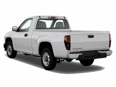 Chevrolet Colorado I, Пикап одинарная кабина — вид сзади справа