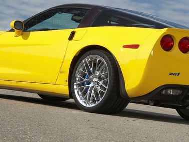 Chevrolet Corvette C6، تارغا — منظر خلفي أيسر