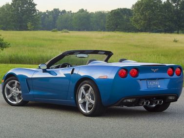 Chevrolet Corvette C6، قابلة للتحويل — منظر خلفي أيمن
