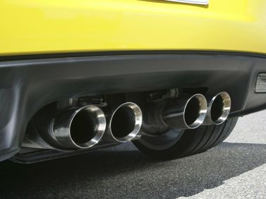 Chevrolet Corvette C6، تارغا — الجزء الخلفي من السيارة عن قرب