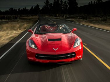 Chevrolet Corvette C7، قابلة للتحويل — منظر أمامي
