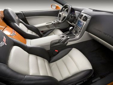 Chevrolet Corvette C6، قابلة للتحويل — منظر عام للمقصورة
