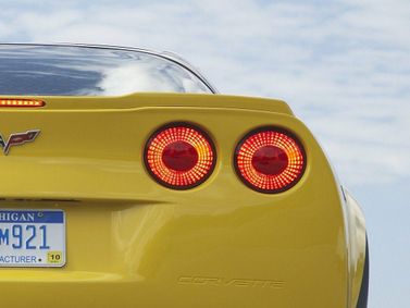 Chevrolet Corvette C6، تارغا — الجزء الخلفي من السيارة عن قرب