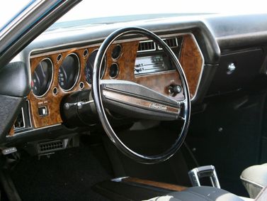 Chevrolet Monte Carlo I، كوبيه — لوحة القيادة