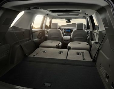 Chevrolet Traverse II, Внедорожник 5 дв. — багажное отделение