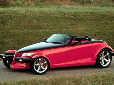Chrysler Prowler، قابلة للتحويل — منظر أمامي أيسر