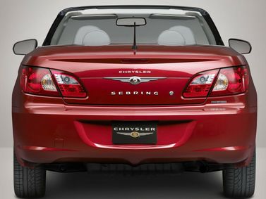 Chrysler Sebring ثالثاً، قابلة للتحويل — منظر خلفي