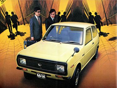 Daihatsu Fellow II (Max), Седан 2 дв. — вид спереди слева