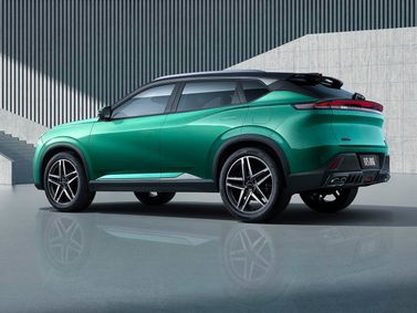 DongFeng Aeolus Haohan, Внедорожник 5 дв. — вид сзади в три четверти