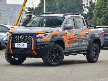 DongFeng Rich 7، بيك أب بكابينة مزدوجة Tiger Roar — منظر أمامي أيسر