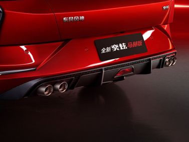 DongFeng Shine, Седан — задняя часть автомобиля крупным планом