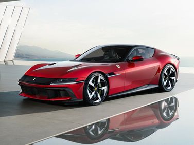 Ferrari 12Cilindri, Купе — вид спереди в три четверти