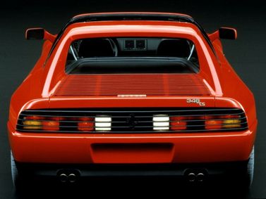Ferrari 348, Тарга — вид сзади
