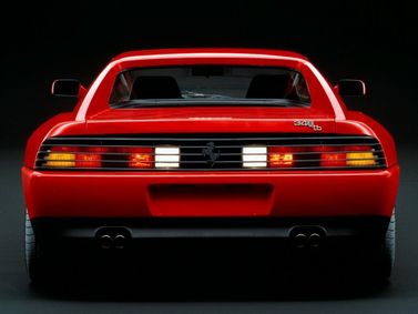 Ferrari 348, Купе — вид сзади