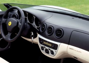 Ferrari 360, Спидстер Barchetta — передняя панель
