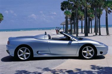 Ferrari 360, Спидстер Spider — вид справа