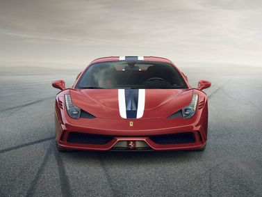 Ferrari 458, Купе Speciale — вид спереди